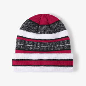 Gorros de Punto Personalizados al por Mayor, Mezcla de Lana, con Logotipo Personalizado OEM, Gorro de Invierno Informal para Adultos, Transpirable e Impermeable - Product Image 3