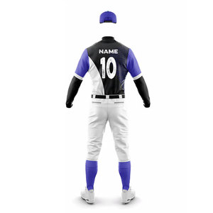 Custom Matching <b>Set</b> Top Quality <b>Baseball</b> Uniform Match Training Wear Suit Solid Color Sublimation Pattern Softball Uniform - Product Image 3
