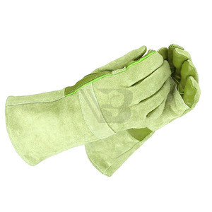 Professional Wholesale Leather Welding <b>Gloves</b> With Good Price / High Quality Breathable Welding <b>Gloves</b> For Unisex - Product Image 2