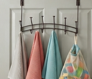 Metal Wall <b>Hooks</b> with Brown Finished Perfect For Home Decoration Bathrooms Kitchens and Entryways Stylish Home Organization - Product Image 5