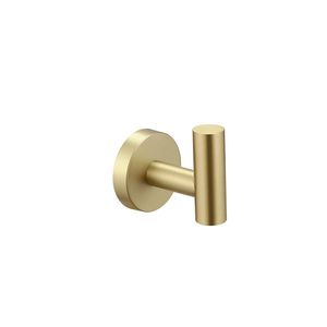 Set di accessori da bagno in oro nichel spazzolato in 4 pezzi Set di portasciugamani da parete in acciaio inossidabile Set di portasciugamani da bagno - Product Image 4