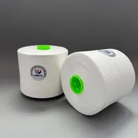 Hilo de Poliéster de Fibra Corta para Coser, Bordar, Impermeable, Resistente a Químicos, para Prendas, Zapatos, Bolsos y Textiles para el Hogar