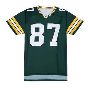 Camisetas de Fútbol Americano Personalizadas, Camisetas de Malla Sublimadas con Nombre y Número del Equipo, Camisetas de Rugby y Fútbol - Product Image 3