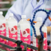 1L PET fles sapdrank met vitamine, zonder toegevoegde suiker, Nawon gezonde drank, groothandel HALAL dranken van Vietnamese fabrikant