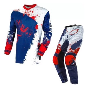 Combinaisons de motocross personnalisées MX, tenues d'été coupe-vent à manches longues avec impression par sublimation, combinaison de motocross avec tissu respirant - Product Image 1