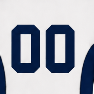 Maillot de rugby bleu marine et blanc à manches courtes, col en V, uniforme d'équipe personnalisé, respirant, pour l'entraînement, vêtements de sport athlétiques, chemise de performance - Product Image 6