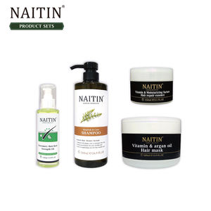 Série de soins capillaires NAITIN, shampoing et revitalisant en mousse pour le volume et la force, traitement capillaire - Product Image 1