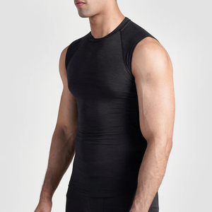 <b>Men</b> Sleeveless <b>Compression</b> <b>Shirt</b> Gym Fitness Quick Dry Tank Top Workout Sportswear Breathable <b>Men</b>’s <b>Compression</b> Tank Top - Product Image 1