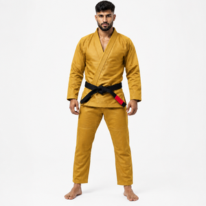 Traje de BJJ duradero hecho con tela transpirable, de secado rápido y cómodo, flexible para el entrenamiento diario de artes marciales. - Product Image 1