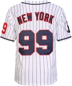 Maillots de baseball New York 99 brodés, chemises hip-hop boutonnées pour hommes, vêtements pour fête, cadeau de Noël - Product Image 4