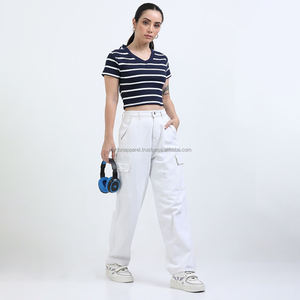 Nardon Apparel – Nouveau Crop Top Sexy à Col Rond ou Col Montant, Coupe Slim, Imprimé Sérigraphié Personnalisé, Grande Taille, Couleur Unie, pour Femme - Product Image 3