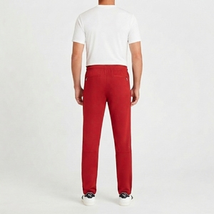 Pantalon de sport léger pour homme avec taille élastique et poches zippées pour la gym, l'entraînement, la course et les activités sportives - Product Image 2