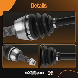 Semiasse Anteriore Sinistro o Destro per Polaris Ranger 570 900 1000 2013-2020 Categoria Prodotto: C.V. Articolazioni - Product Image 3