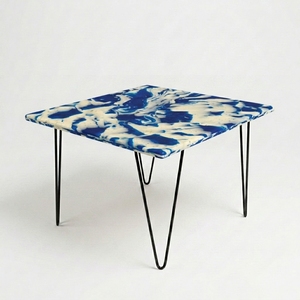 Mesa Baja de Comedor y Café 4GoodThings, Fabricada con Plástico Reciclado, Moderna, Minimalista, Impermeable, Apilable, Ecológica, Muebles para el Hogar - Product Image 1