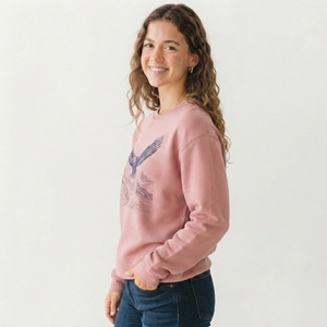 Sweat-shirt pour femme à imprimé graphique, vêtement décontracté élégant avec des motifs graphiques créatifs, matière polaire douce, coupe décontractée, personnalisable - Product Image 6