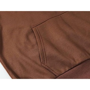 Sudadera con capucha unisex vintage de doble cremallera, 200 g, gruesa, estilo urbano, con logo personalizado, esencial para el invierno - Product Image 4