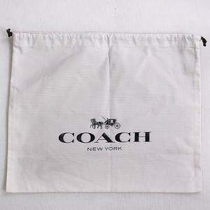 Fourre-tout en coton écologique et personnalisable avec cordon de serrage Fourre-tout en PC Emballage cadeau Aucune quantité minimale de commande - Product Image 2