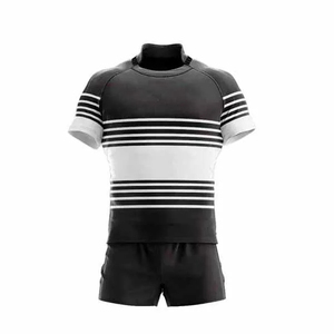 Conjunto de Uniforme de Rugby Personalizado para Hombre, Talla Grande, de Alta Calidad, Transpirable, Ecológico, Bordado y Sublimado - Product Image 1