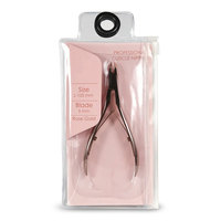 Coupe-cuticules professionnel à double ressort, en acier inoxydable haute tension, courbé, pour manucure et pédicure, soin des ongles, doigts et orteils, large