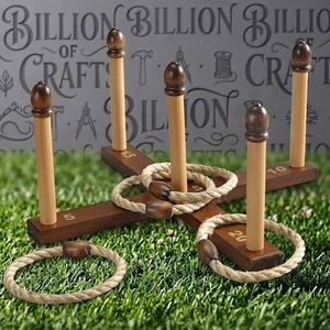 Ensemble de jeu de quilles de luxe en bois massif - Product Image 1