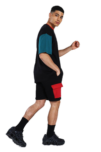 Wholesale Price Custom 100% Nylon Mens Tracksuit Summer Short <b>Set</b> Jogger Sweat Suit Short Sleeve Shirt and Shorts <b>Set</b> - Product Image 2