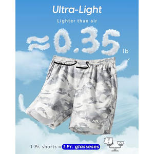 Shorts de sport pour hommes en gros, 100 % polyester, respirants, avec bande réfléchissante, pour la course à pied, 5 pouces - Product Image 4