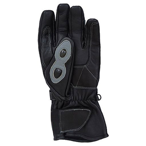 Gants d'entraînement professionnels en cuir véritable pour l'hiver, couleur noire, sécurité moto, hommes, sports de ski internationaux, personnalisés - Product Image 2