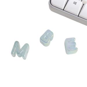 <b>Letter</b> Mixed Straight Hole Beaded Loose Beads Bag Hanging Mobile Phone Charm Ornament Accessories Silicone Mold - Product Image 5