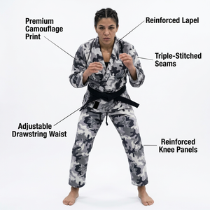 Kimono de combat noir multicolore personnalisé de haute qualité 450 GSM Shoyorol GL Batch # Kimono de Jiu-Jitsu Brésilien 60 Fighter Rank - Product Image 2