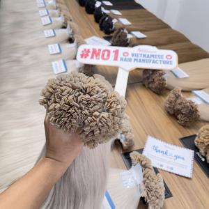 Venta al por mayor de fábrica de punta plana 100% extensiones de cabello humano Top 1 De Vietnam con precio barato - Product Image 6