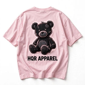 Camiseta Casual de Manga Corta 100% Algodón, Transpirable, 320g, Corte Regular, con Logotipo Personalizado en la Parte Delantera, Venta al Por Mayor para Hombres y Mujeres, Pedidos al Por Mayor - Product Image 3