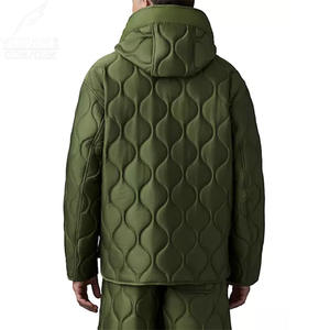 Manteaux d'hiver épais à capuche en duvet de canard, logo personnalisé des fabricants d'origine, prix de gros - Product Image 3