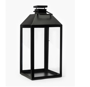 Most Elegant Factory Bulk Selling Hanging Metal & Glass Moroccan Pattern <b>Lantern</b> In Gray Finish <b>Candle</b> <b>Lantern</b> for Home Decor - Product Image 5
