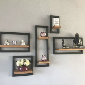 Luxury Handmade Polished Wall Decor Made From High Quality Metal Fabric MDF and Natural Wood for Christmas Upscale Living Spaces - Product Image 6