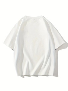 Camisetas Personalizadas con Estampado Acid Wash, Estilo Vintage, Tela de Algodón, Cómodas, Casuales, Streetwear, Camisetas para Hombre - Product Image 3