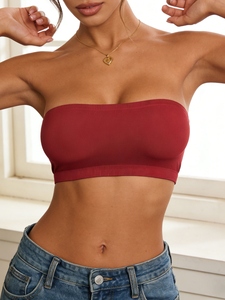 High Quality Longline Strappy Top Square Neck Gym Workout Sports Bra Vest Breathable High for Fitness 100% Nylon High Support - Product Image 4