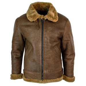 Veste en cuir de haute qualité pour hommes, très élégante et stylée - Product Image 1