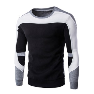 Sudadera de Cuello Redondo para Hombre, Color Rosa a Rayas, Tejida, Corte Regular, Informal, para Otoño 2027 - Product Image 3