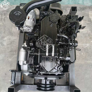 Ensemble Moteur Diesel Mitsubishi L3E 3 Cylindres pour Excavatrice, Pièces de Rechange pour Engins de Construction, Origine Chine, Sans Garantie - Product Image 2