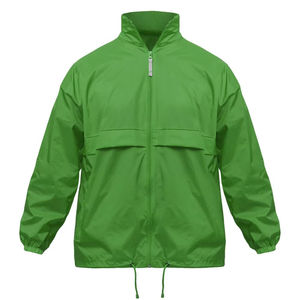 Veste coupe-vent pour homme de marque personnalisée, veste d'hiver imperméable en tissu écologique, veste coupe-vent légère à capuche - Product Image 3