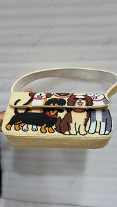 กระเป๋าคลัทช์สะพายไหล่ลายสัตว์ประดับลูกปัดทำมือ พร้อมตัวล็อคแม่เหล็ก สำหรับผู้ซื้อส่งออก OEM - Product Image 4