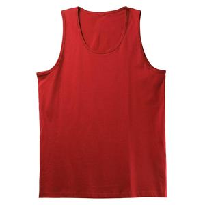 Débardeur en tricot uni pour homme, col rond, style décontracté, noir - Product Image 5
