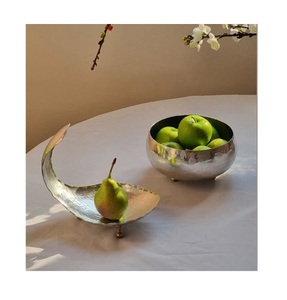 Tazón de Vidrio y Acero Inoxidable para Alimentos, Diseño Moderno, Utensilios de Cocina, Tazón para Postres y Chocolates, Superventas - Product Image 4