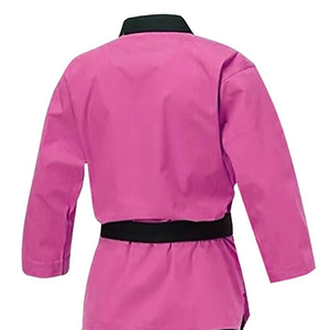 <b>100</b>% Cotton Taekwondo Uniforms for Grading Breathable Stretch Lightweight Durable Shrink-Proof Traditional Martial Arts Wear - Product Image 3