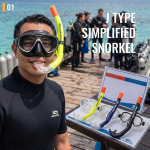 Aropec Snorkel simple en PVC pour la plongée en apnée et les sports nautiques, conception légère et durable - OEM/ODM/OBM - Product Image 2