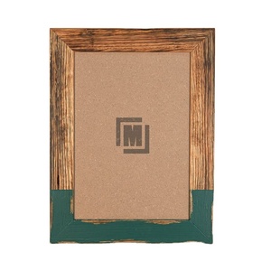 Cadre photo en bois de luxe fait à la main finition naturelle Sculpture artistique Logo personnalisé Taille personnalisable Couleur pour la décoration de bureau à la maison - Product Image 1