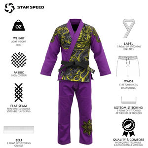 Kimono de Judo et de Jiu-Jitsu (BJJ) personnalisé avec logo OEM - Product Image 5