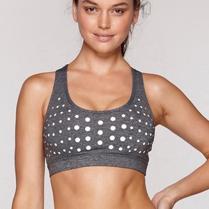 Women's High Sports <b>Bra</b> Breathable Four-Way <b>Stretch</b> Front Logo High Support Running Fitness Casual Yoga <b>Bra</b> - Product Image 5