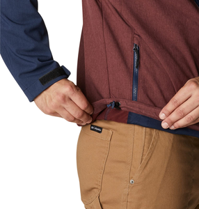 Veste coupe-vent légère imperméable pour l'automne/hiver, design fin avec fermeture éclair, coupe-vent pour la randonnée, la course à pied, la pêche - Product Image 6