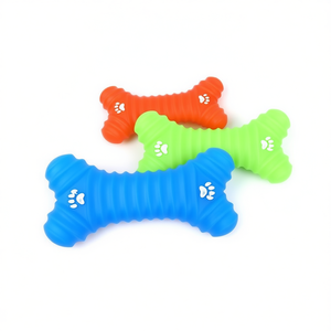 Juguete Masticable para Mascotas Yommy, Hueso de 14.6cm, Azul, Verde, Naranja, Juguete para Perros - Product Image 2